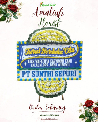 Papan Bunga Duka di Bungo Tanjung